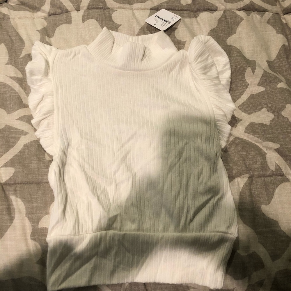 Intimately Free People Ruffle crop top